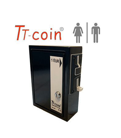 TT-coin EL300 Münzzugangselektronik für öffentliche Toiletten TT-coin EL300 Münzzugangselektronik für öffentliche Toiletten