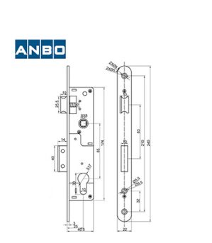 ANBO Portal-Schloss-Set