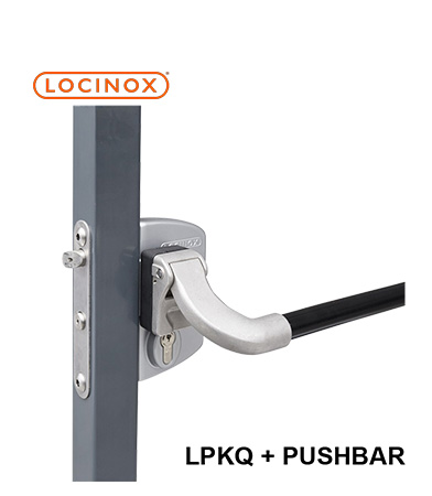 lpkq_pushbar Locinox LPKQU2 Industrielles Panikschloss