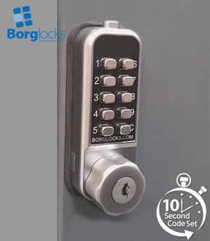 Borglocks BL1706 Mini mechanisches Schrankschloss